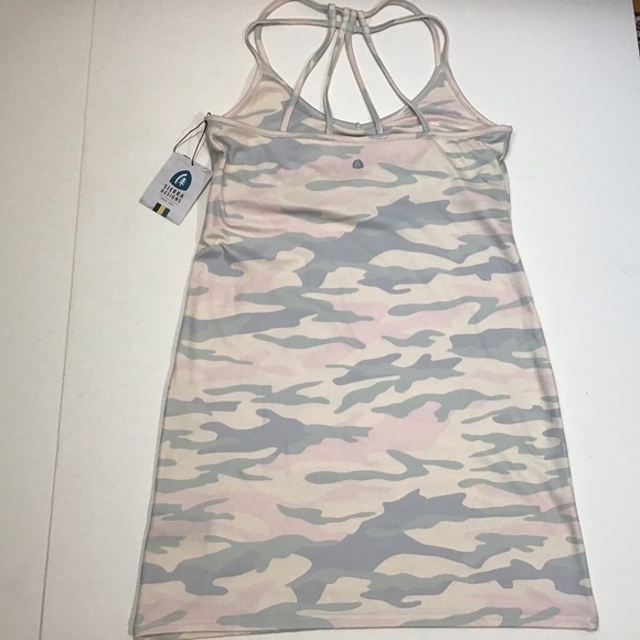 NWT Sierra Designs blush camo strappy tank dress. - Picture 2 of 7